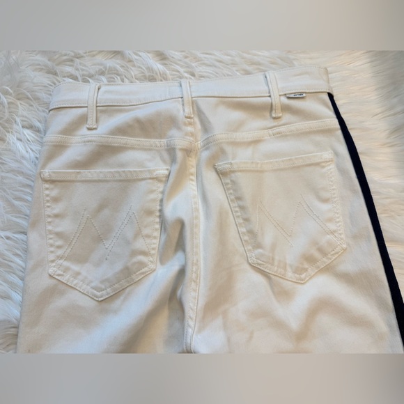 Mother The Hustler Ankle jeans in Glass Slipper Racer size 28 - Picture 4 of 12